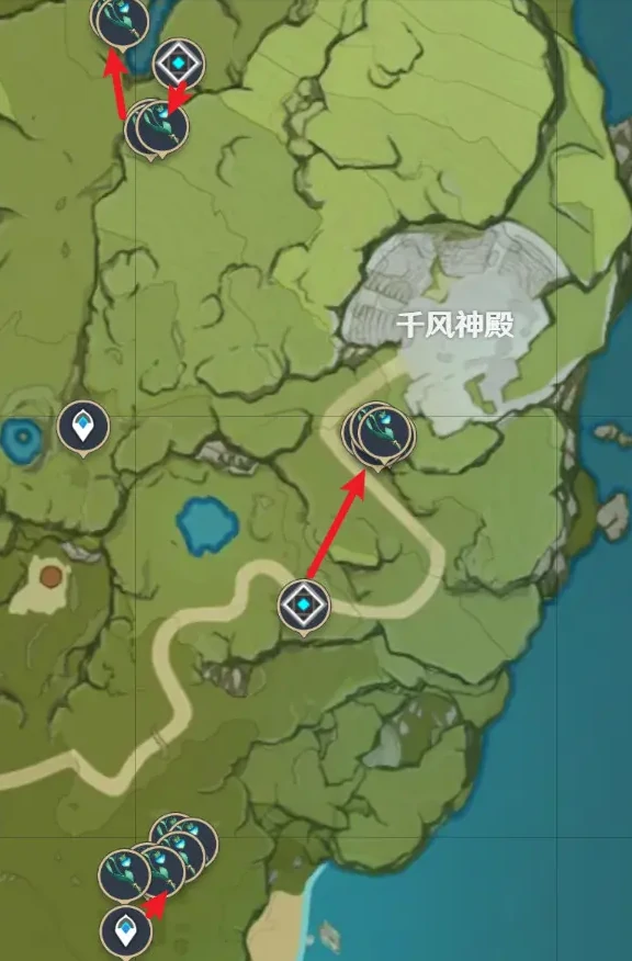 原神小灯草怎么快速采集,原神