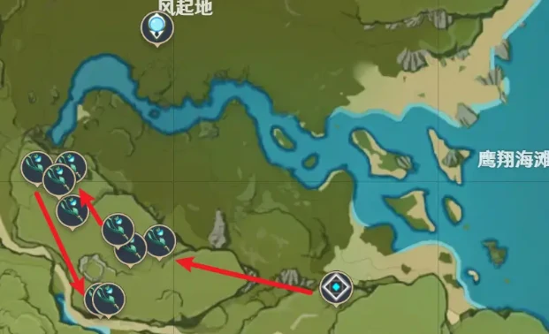原神小灯草怎么快速采集,原神
