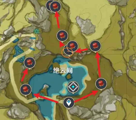 原神绝云椒椒怎么快速采集,原神