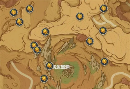 净光翎位置分布图,原神