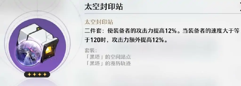 遗器大全,星穹铁道