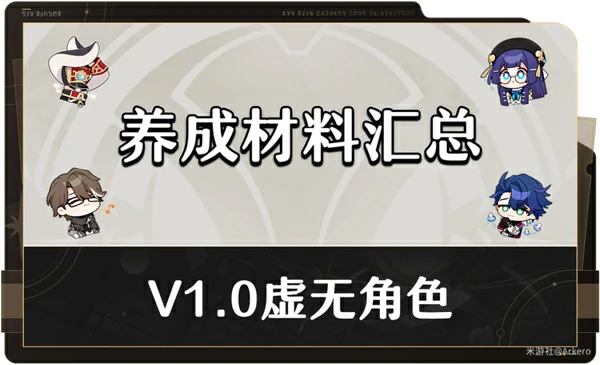 虚无角色满级需要哪些材料,星穹铁道