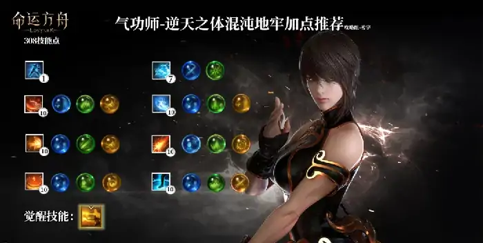 命运方舟气功师逆天流派怎么玩,命运方舟