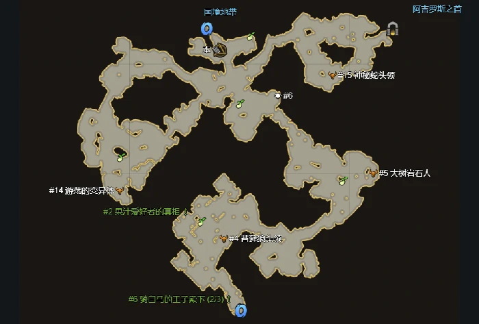 命运方舟安格莫斯山麓摩可可位置,命运方舟