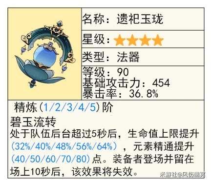 莱欧斯利武器推荐,原神