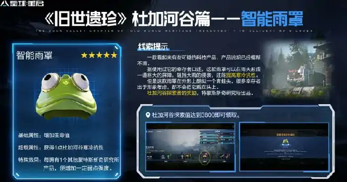 杜加河谷遗珍全收集攻略