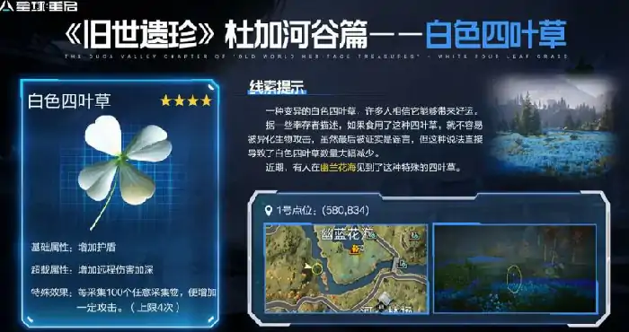 杜加河谷遗珍全收集攻略