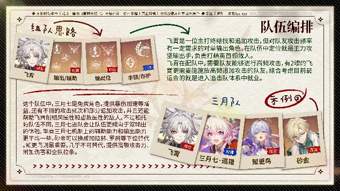 崩坏星穹铁道飞穹配队推荐,星穹铁道
