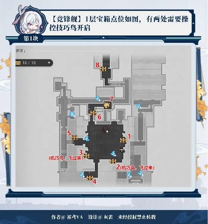 崩坏星穹铁道竞锋舰全宝箱收集攻略,星穹铁道