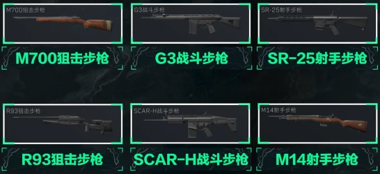 武器图鉴大全,三角洲行动