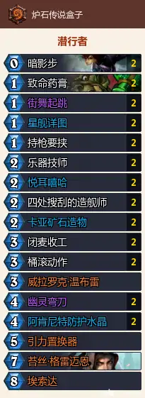 深暗领域星舰剽窃贼卡组推荐,炉石传说