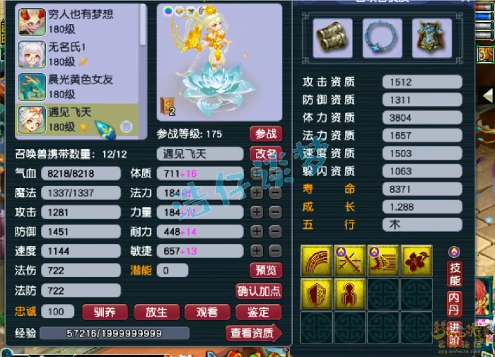 175大唐官府装备展示图,梦幻西游