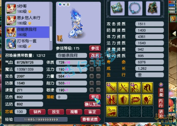 175大唐官府装备展示图,梦幻西游