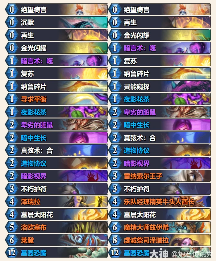 33.2狂野模式任务牧卡组代码推荐,炉石传说