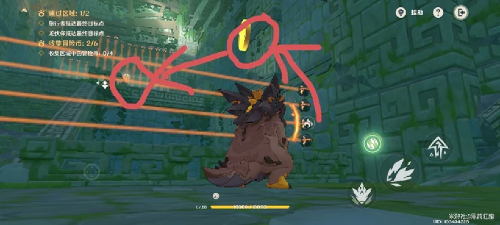 龙龙同游第二关攻略,原神