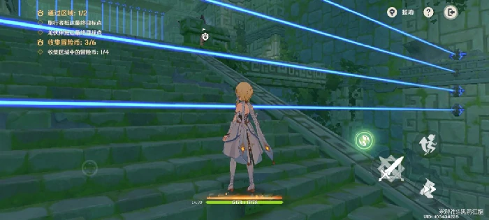 龙龙同游第二关攻略,原神