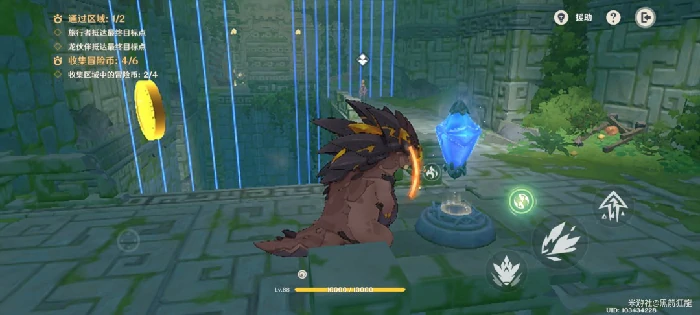 龙龙同游第二关攻略,原神