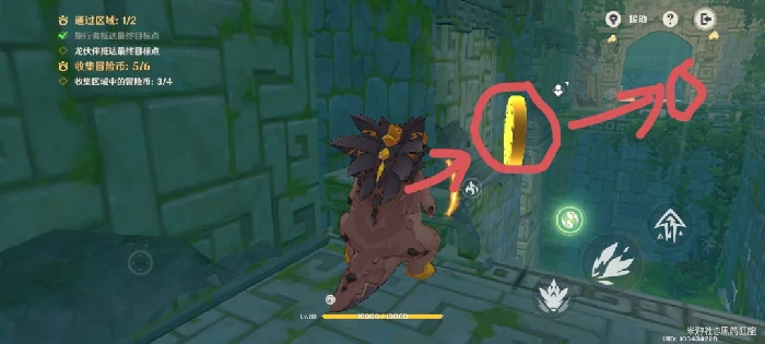 龙龙同游第二关攻略,原神
