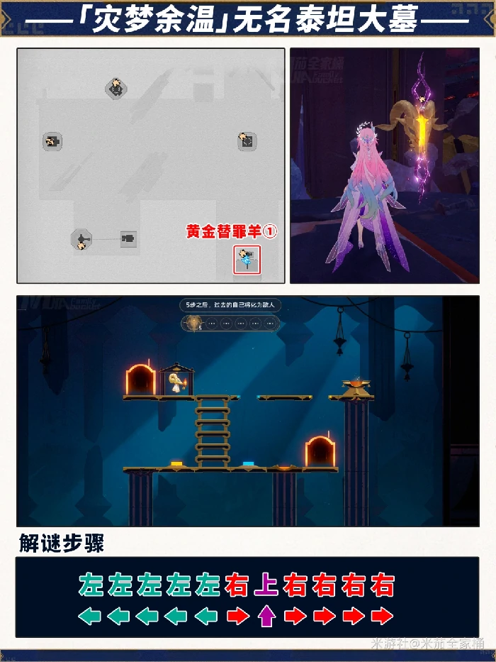 灾梦余温无名泰坦大墓黄金替罪羊解谜攻略星穹铁道