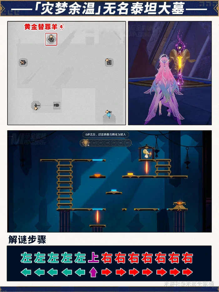 灾梦余温无名泰坦大墓黄金替罪羊解谜攻略星穹铁道