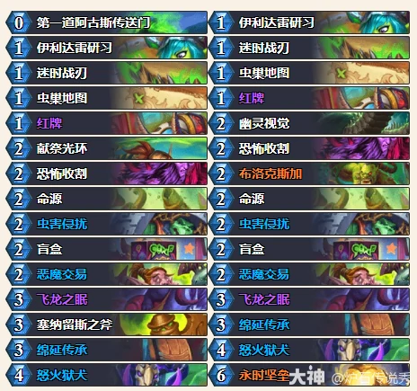 炉石传说CTTlabarashh永时奇闻瞎卡组代码分享,炉石传说