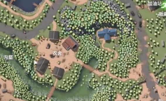 仓库区藏身处在哪