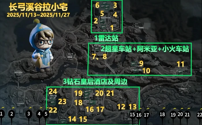 长弓溪谷拉小宅手提箱点位在哪,三角洲行动