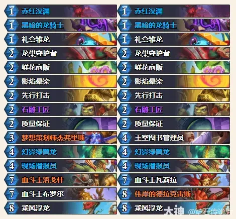 34.0.2龙战卡组推荐,炉石传说