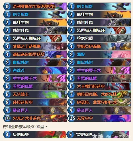 34.0.2控制dk卡组推荐,炉石传说