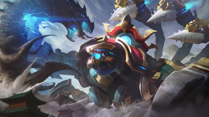 LOL王国机神斯卡纳皮肤效果预览,LOL