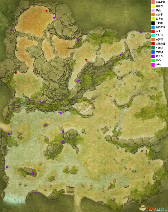 古剑奇谭ol采集点