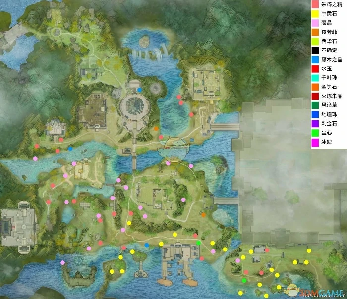 古剑奇谭ol采集点