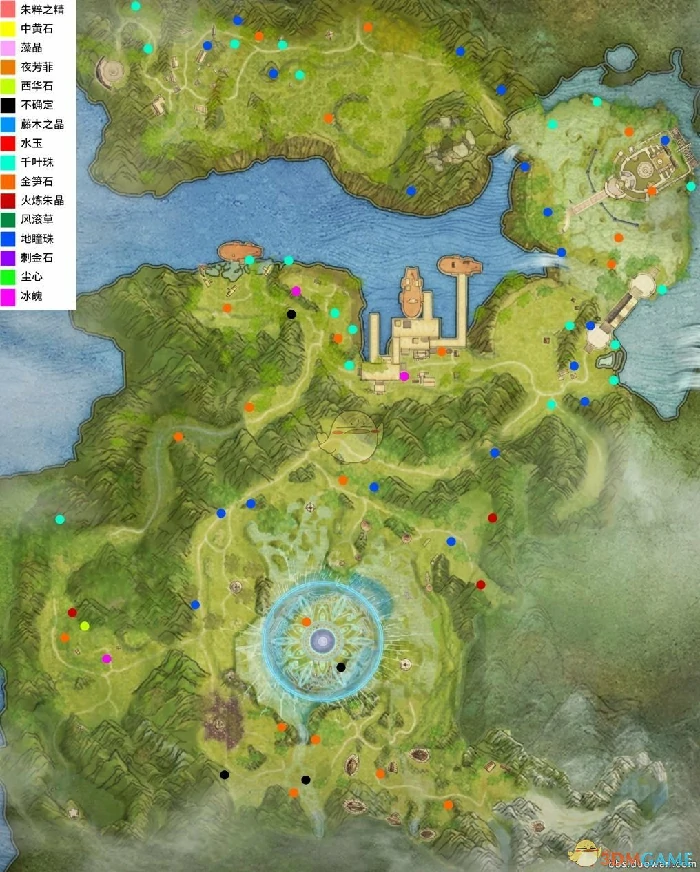 古剑奇谭ol采集点