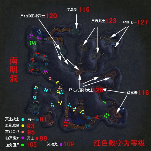 热血江湖怪物分布