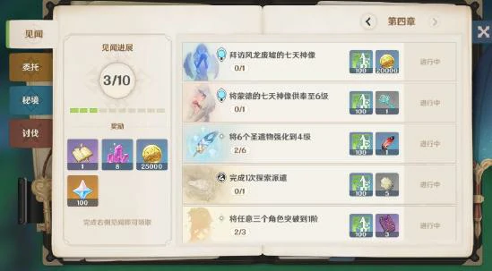 原神升级攻略,原神
