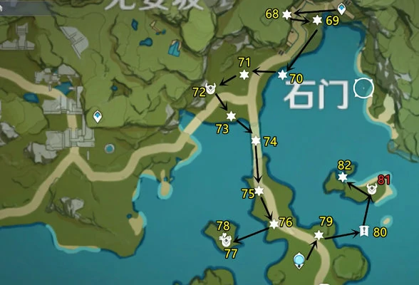 原神每日宝箱路线,原神