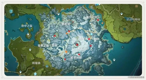 原神雪葬之都旧宫石碑在哪里,原神