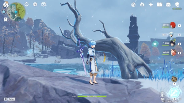 原神雪葬之都旧宫石碑在哪里,原神