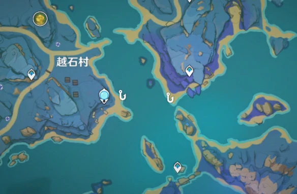 锖假龙钓鱼点分布图,原神