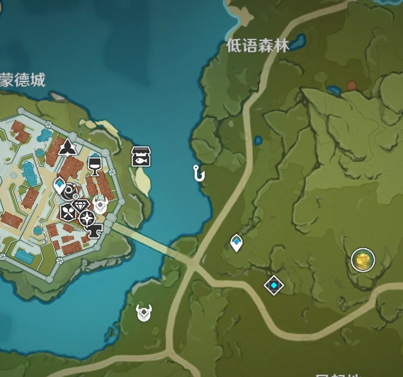 锖假龙钓鱼点分布图,原神
