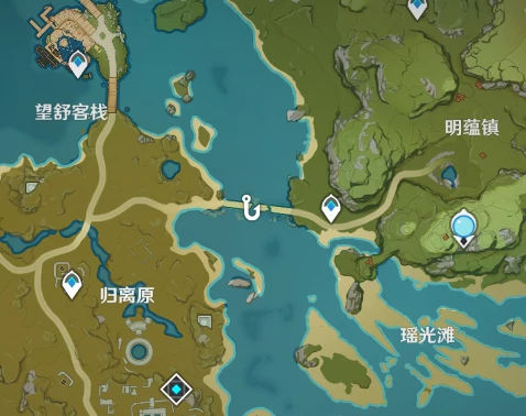锖假龙钓鱼点分布图,原神