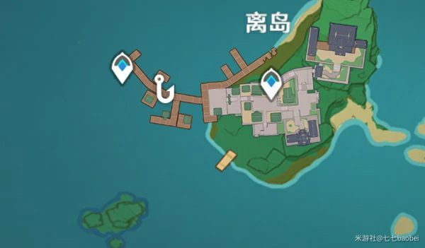 苦炮鲀和炮鲀分布图,原神