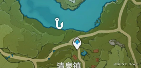 苦炮鲀和炮鲀分布图,原神