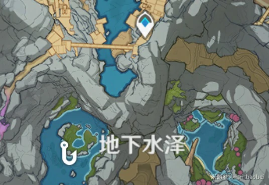 苦炮鲀和炮鲀分布图,原神