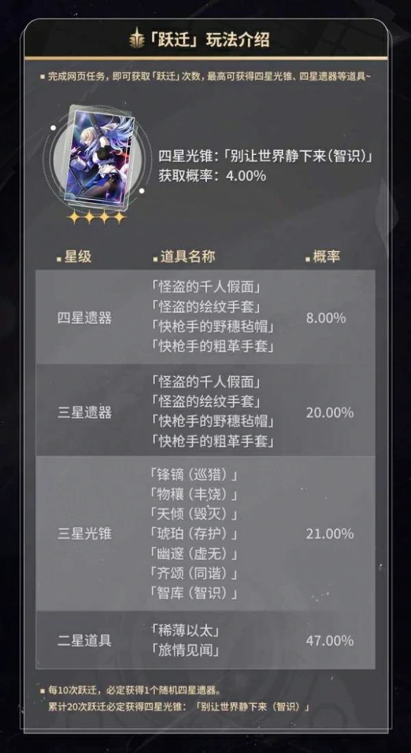 群星邀约网页活动,星穹铁道