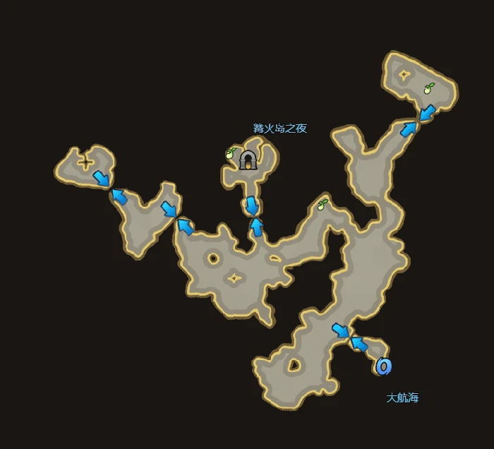 命运方舟篝火岛摩可可位置在哪,命运方舟