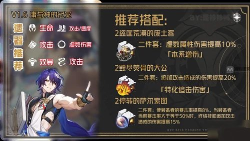 真理医生遗器推荐,星穹铁道