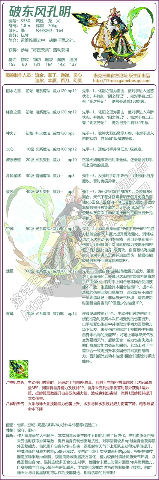 破东风孔明技能搭配