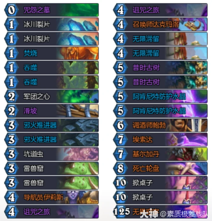 33.2.2星舰术卡组代码推荐,炉石传说