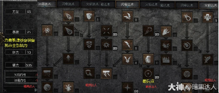 暗黑2新星电法怎么玩